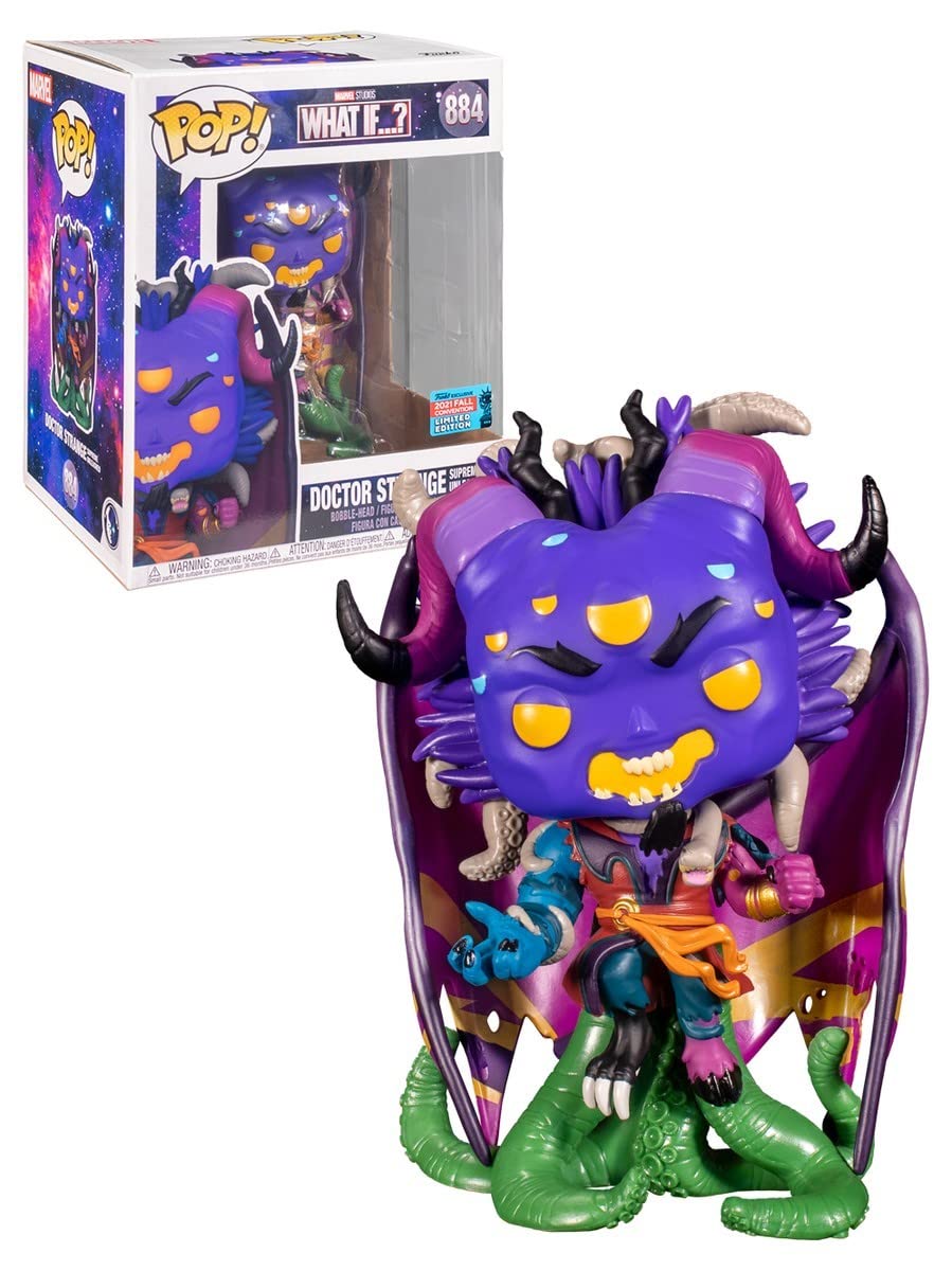 Funko Pop Marvel What If Doctor Strange Supreme Unleashed 55529 Funko Pop Marvel What If Doctor Strange Supreme Unleashed 55529
